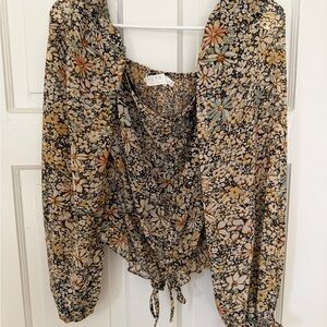 ASTR Women's Floral Blouse